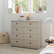Wiemann Linate 8 Drawer Chest of Drawers