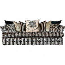 Gascoigne Rafello Hexagonal Back 3.5 Seater Sofa