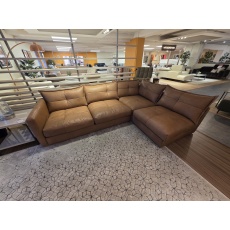 ALEXANDER & JAMES TROY LEATHER CORNER GROUP