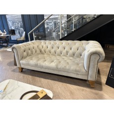 Somerset Midi Sofa in Fabric, Chesterfield Style