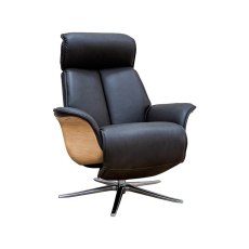 G Plan Ergoform Oslo Power Chair - Show Wood Panel