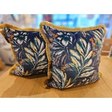 Scatterbox Juniper Navy Cushion pair