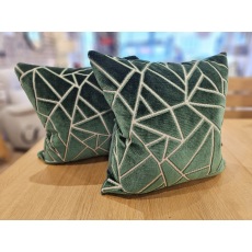 Scatterbox Veda Green Cushion pair