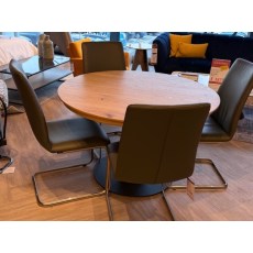 Venjakob Alfio 1.2 Ext Round Table & 4 Eileen Chairs