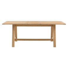 Eton Extending Trestle Dining Table Natural