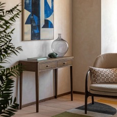 Camden Walnut 2 Drawer Console Camden Walnut 2 Drawer Console