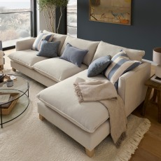 Vogue William Howth Right Hand Facing Large Chaise Sofa