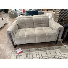 Viviana 2 seater Sofa with Power Recliners and Power Adjustable Headrests in Fabric