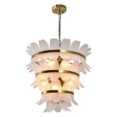Ameline Antique Brass Chandelier