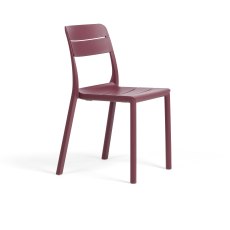 Nardi Cassia Outdoor Armless Chair- Borgogna