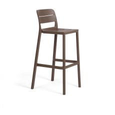Nardi Cassia Outdoor Barstool- Tabacco