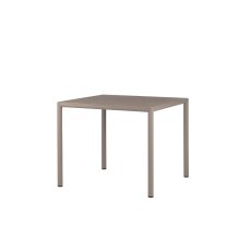 Nardi Piave 90cm Square Side Table in Tortora