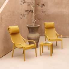 Nardi Lounge Chair in Senape