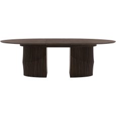 Gallery Direct Onda Oval Extending Dining Table