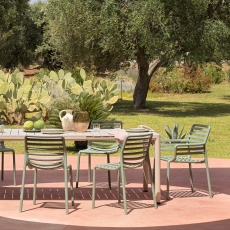 Nardi Doga Outdoor Armless Chair- Agave