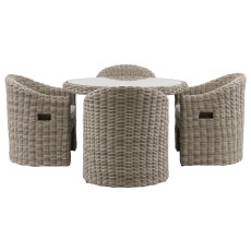 Ragusa Dining Set, 4 Seater