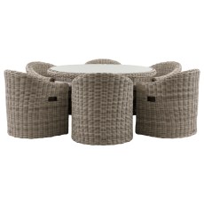 Ragusa Dining Set, 6 Seater