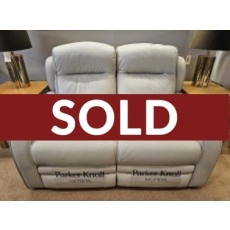 Parker Knoll Leather Boston 2 Seater Power Recliner