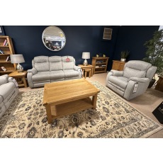 Parker Knoll Boston-Lifestyle - 3 Seater Static Sofa & Power Recliner Arm Chair in Fabric A Parker Knoll Boston-Lifestyle - 3 Seater Static Sofa & Power Recliner Arm Chair in Fabric A