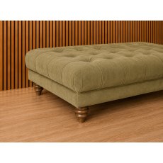 Alexander & James Emma Footstool 110x110cm