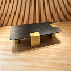 Harrington Coffee Table in Wood and Metal