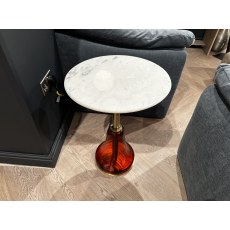 Bilbao Side Table in Orange