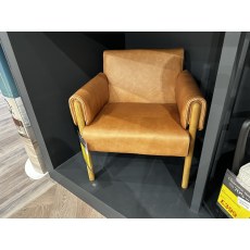 Stratford Chair in Brown Leather