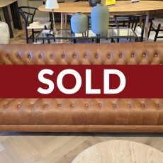 Dalton Sofa in Antique Brown Leather