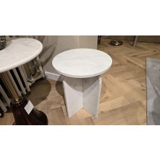 amalfi Side Table White