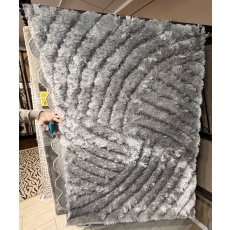 DALLAS CHARCOAL RUG 170 X 120CMS