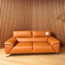 Nicoletti Molveno 2.5 Seater Sofa in Tan Leather