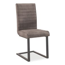 Brenton Dining Chair- Grey