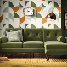 G Plan Vintage Edie RHF 3 Seater Chaise Sofa