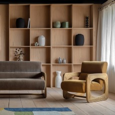 Gallery Direct Marco Armchair- Golden