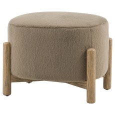 Gallery Direct Tindon Alaska Khaki Footstool Gallery Direct Tindon Alaska Khaki Footstool