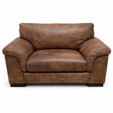 Mountback Cuddler Chair Marrone QS