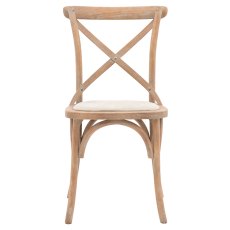 Gallery Direct Cafe Chair, Washed Oak