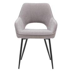 Iowa 200cm Dining Table + 4 Ivorra Grey Dining Chairs