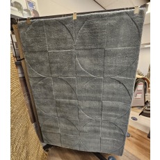 Origins Penny Rug- Steel Blue 120 X 170cm