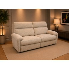 G-Plan- Hardy 3 Seater Powered Heated Seats and Headrest/Lumbar in Fabric B