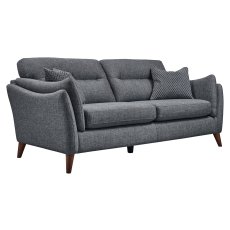 Amoura Fabric 3 Seater Motion Lounger