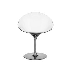 Kartell Eros by Philippe Starck Crystal Swivel Chair
