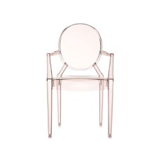 Kartell Louis Ghost by Philippe Starck Orange Sunset Chair