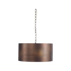 Homestead Vintage Bronze Drum Pendant Homestead Vintage Bronze Drum Pendant