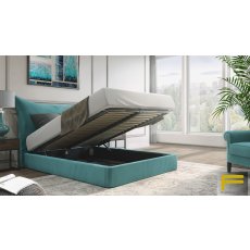 Jade Double Power Ottoman Sprung Bedframe