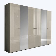 Alf Italia Cyndia Bedroom 6 Door Wardrobe Alf Italia Cyndia Bedroom 6 Door Wardrobe