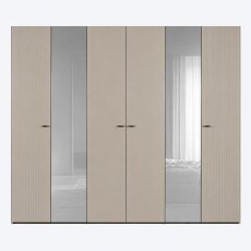 Alf Italia Cyndia Bedroom 6 Door Wardrobe Alf Italia Cyndia Bedroom 6 Door Wardrobe