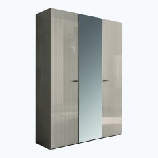 Alf Italia Cyndia Bedroom 3 Door Wardrobe With Mirror Alf Italia Cyndia Bedroom 3 Door Wardrobe With Mirror