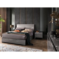 Alf Italia Gray King Bedframe Alf Italia Gray King Bedframe