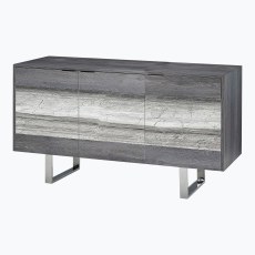 Stone International Hansetta 3 Door Sideboard Stone International Hansetta 3 Door Sideboard